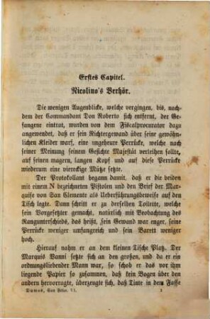 La San Felice : Historischer Roman aus der Zeit Neapels während der Franzosen - Herrschaft von Alexander Dumas. Deutsch von A. Kretzschmar, 6