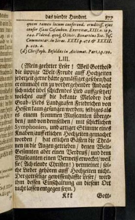 877-888, LIII. Mein geehrter Leser!... - LV. Die Gedancken