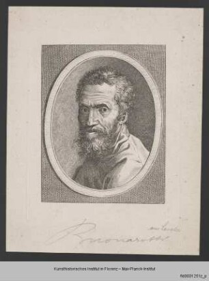 Bildnis des Michelangelo Buonarroti