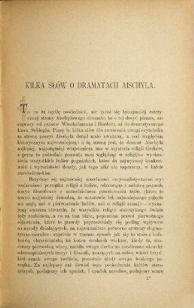 Dzieła Józefa Szujskiego, 1,5. Dramata tłómaczone