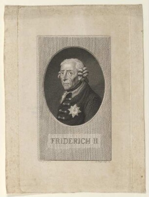 Bildnis des Friedrich II., König von Brandenburg-Preußen