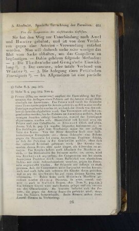 3. Abschnitt. Specielle Betrachtung der Parasiten.