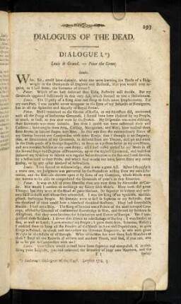 293-302, Dialogues of the Dead
