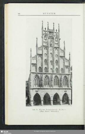 Abb. 81. Münster, Rathausfassade. 14. Jahrh.