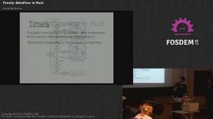 Timely Dataflow in Rust: Big Data programmability and HPC performance