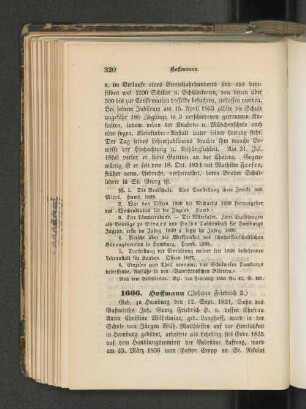 1666. Hoffmann (Johann Friedrich 2.).