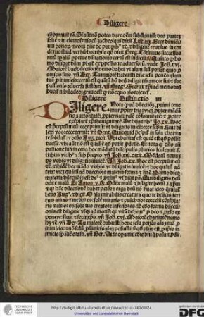 Nota quod ad dilectionem proximi tenemur propter tria videlicet propter mandantis auctoritatem...