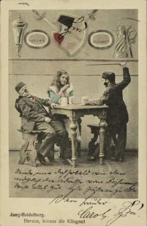 Jung-Heidelberg - Heraus, heraus die Klingen!