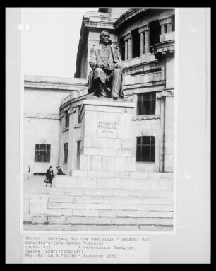 Denkmal des Schriftstellers Owanes Tumanjan (1869-1923)