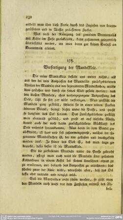 178. Verfertigung der Mandelkleie