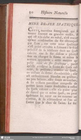 Mine De Fer Spathique