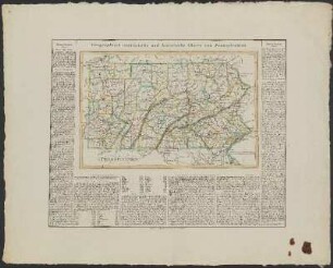 Geographisch-statistische und historische Charte von Pennsylvanien.