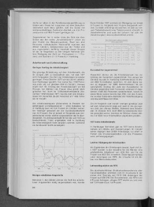 Tab. 3: Der Hamburger Arbeitsmarkt 1975 bis 1977