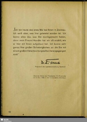 [Zitat Dr. Rudolf Friedrichs]