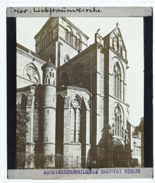 Trier, Liebfrauenkirche : Außenansicht von SW