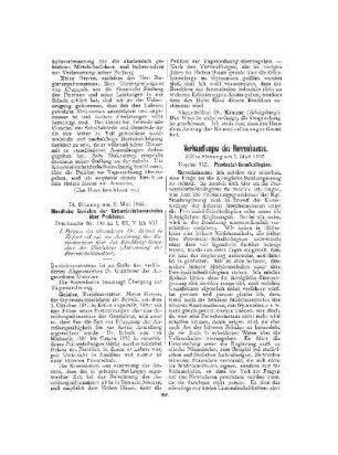 Verhandlungen des Herrenhauses : elfte Sitzung am 7. Mai 1902
