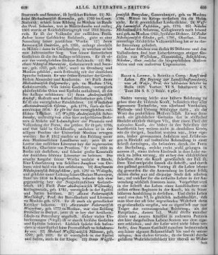 Weise, A.: Kunst und Leben. Ein Beitrag zur Landschaftsmalerei. Halle, Leipzig: Reinicke 1825