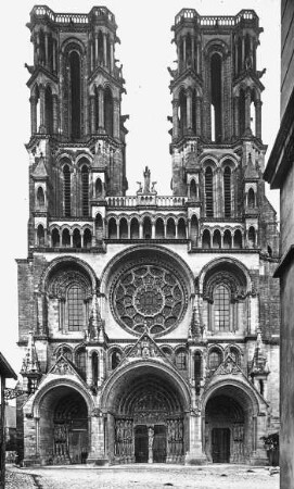 Laon, Kathedrale Notre-Dame, Westfassade