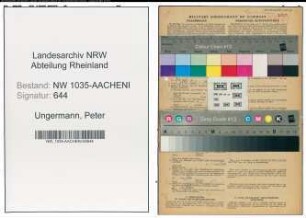 Entnazifizierung Peter Ungermann , geb. 12.06.1902 (Bergmann)