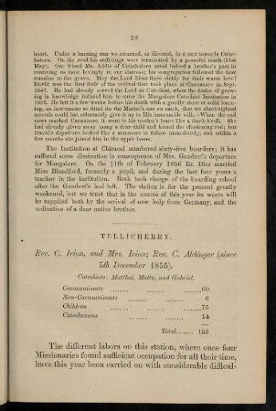 29-31, Tellicherry