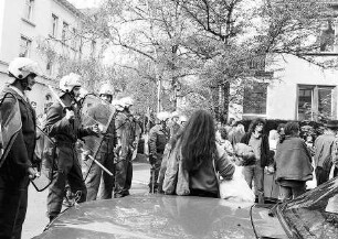 Freiburg im Breisgau: Räumung der besetzten Adelhauserschule