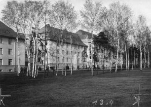 Dresden-Neustadt, Marienallee. Infanterieschule der Reichswehr. Unterkunftsgebäude, Südseite