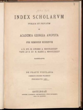 1894_WS: Index scholarum publice et privatim in Academia Georgia Augusta ... habendarum
