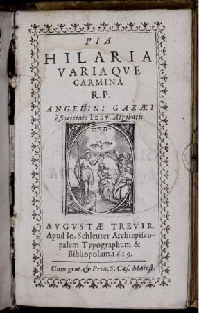 Pia Hilaria Variaque Carmina