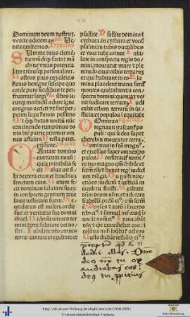 Handschriftliche Ergänzung