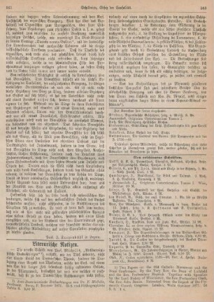 261-264 Literarische Notizen