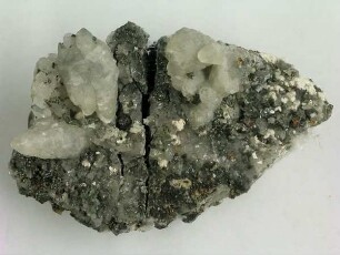 Calcit, Dolomit, Pyrit und Zinkblende