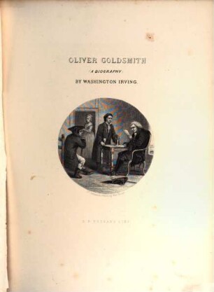 Irving's works : complete in 27 volumes, 9. Oliver Goldsmith : a biography