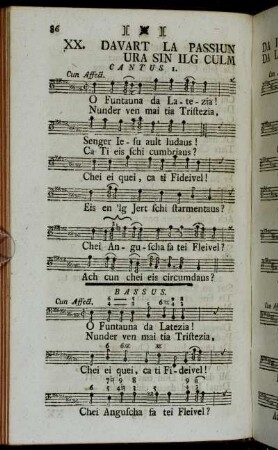 XX. Davart La Passiun Da Iesu Christi Interiura Sin Ilg Culm Da Las Olivas
