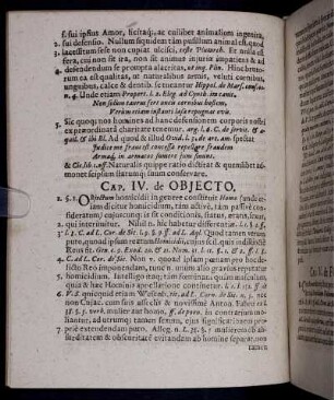 Cap. IV. de Obiecto