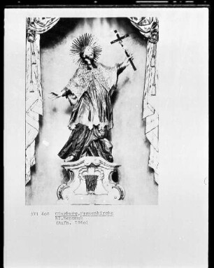 Johann-Nepomuk-Altar, Nebenaltar — Der heilige Nepomuk