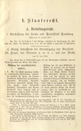A. Verfassungsrecht