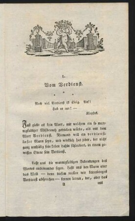 1. Vom Verdienst