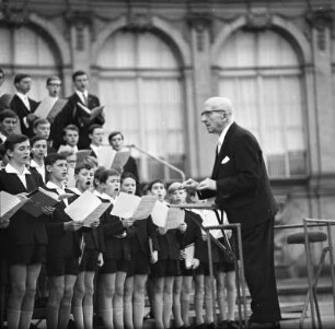 Kreuzchor im Zwinger