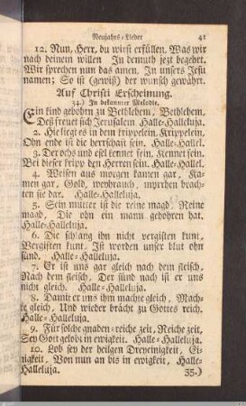 Erscheinung Christi.