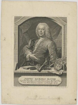 Bildnis des Ioannes Zacharias Platner
