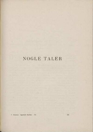 Nogle Taler