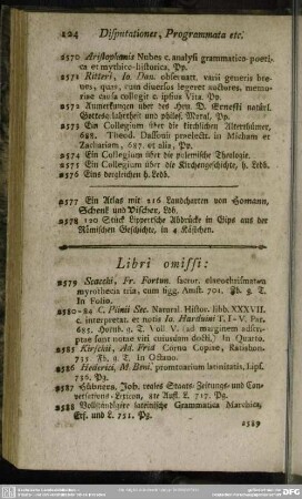 Libri omissi