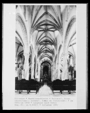 Santa María Magdalena — Langhaus