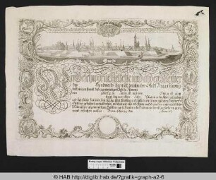 Handwerksbrief der Stadt Braunschweig