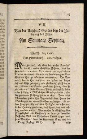 113-120, Mein Freund, ich thue dir nicht Unrecht! das ist, ...