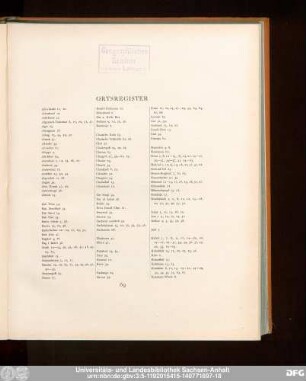 Ortsregister