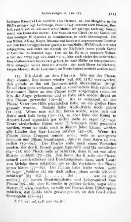 117. Rib-Addi an den Pharao