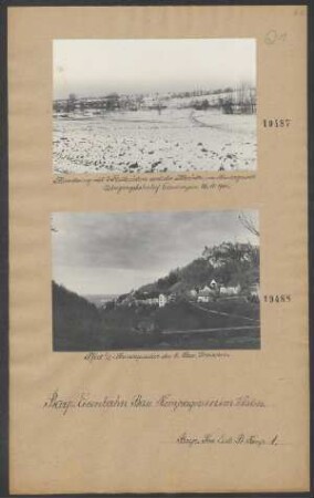 Pfirt/Elsaß. Standquartier der 8. Ldw. Division