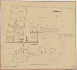 Schmedehausen bei Greven (Kreis Münster): Hof Bettmann. Lageplan