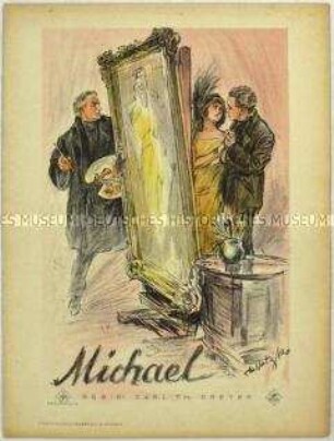 Programmheft zu dem deutschen Spielfilm "Michael"
